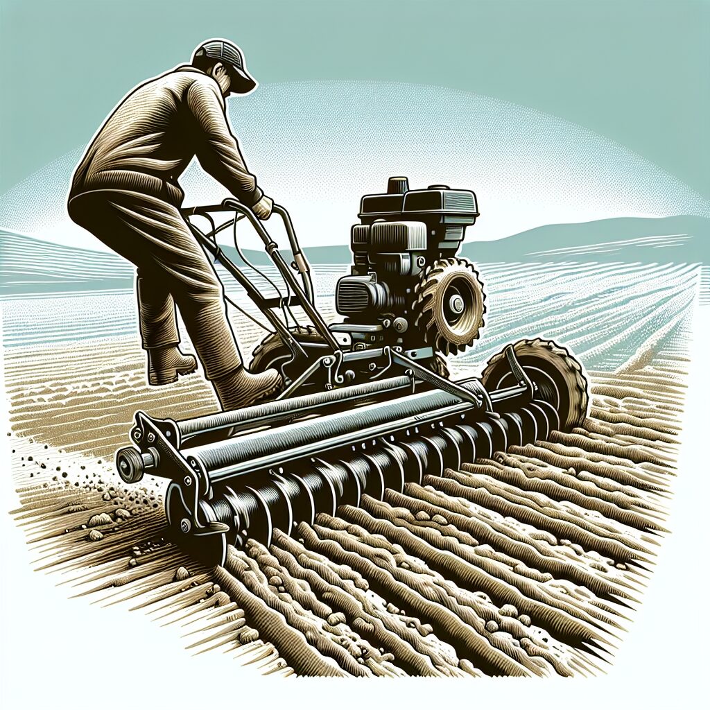 Czy można używać glebogryzarki na terenach nierównych?