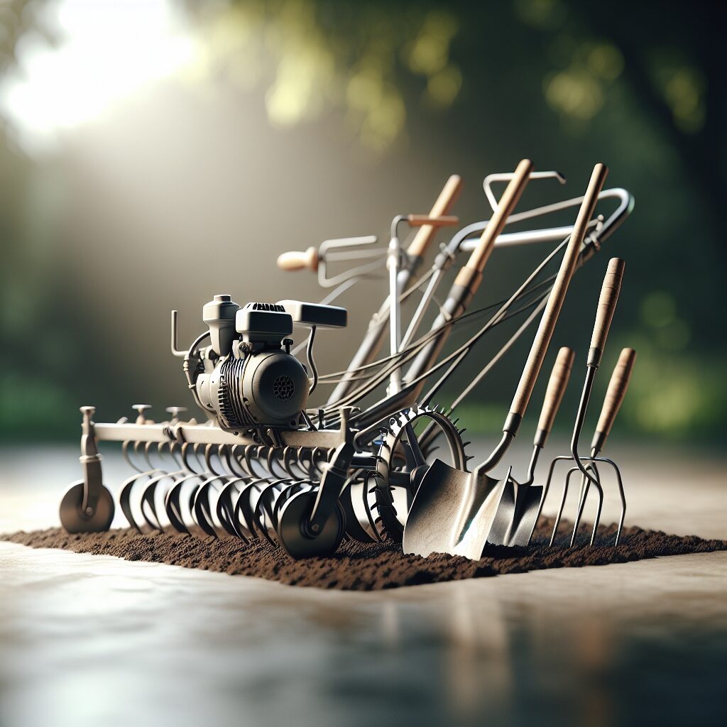 Jakie narzędzia wspomagające warto mieć do glebogryzarki?