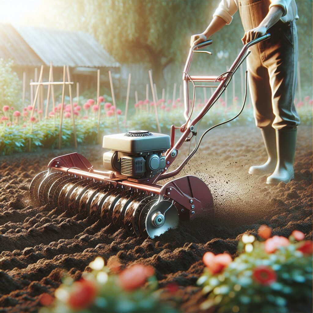 Glebogryzarka i przygotowanie gleby pod kwiaty