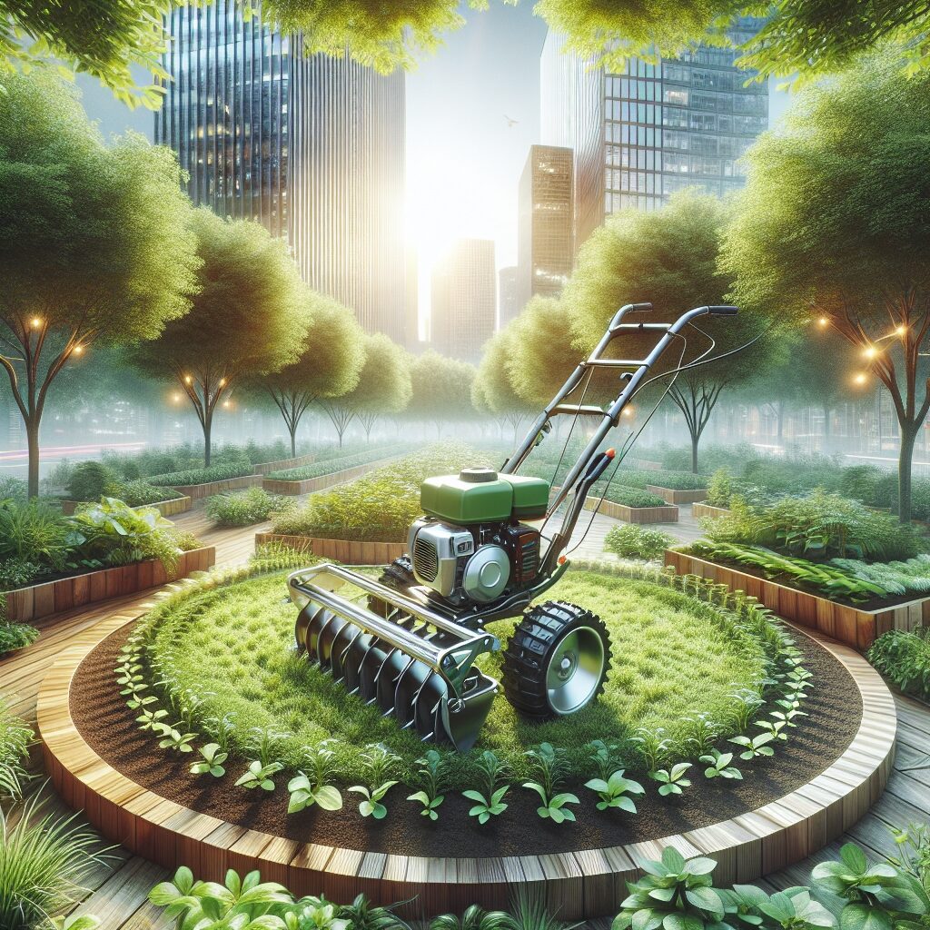 Wykorzystanie glebogryzarki w ogrodnictwie miejskim