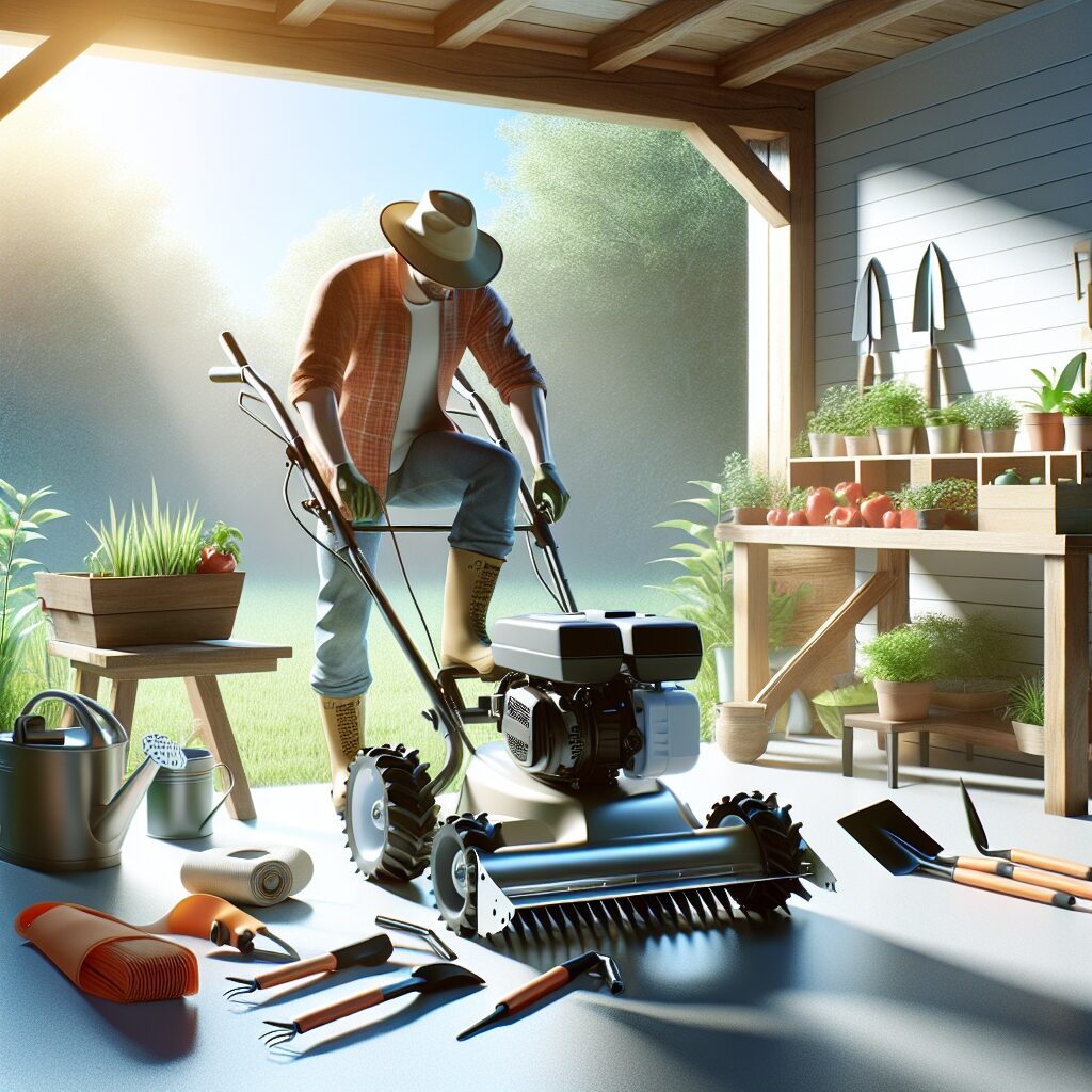 Jak przygotować się do pracy z glebogryzarką?