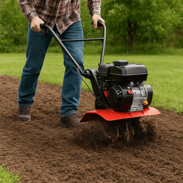 Jak przygotować ziemię pod trawnik glebogryzarką
