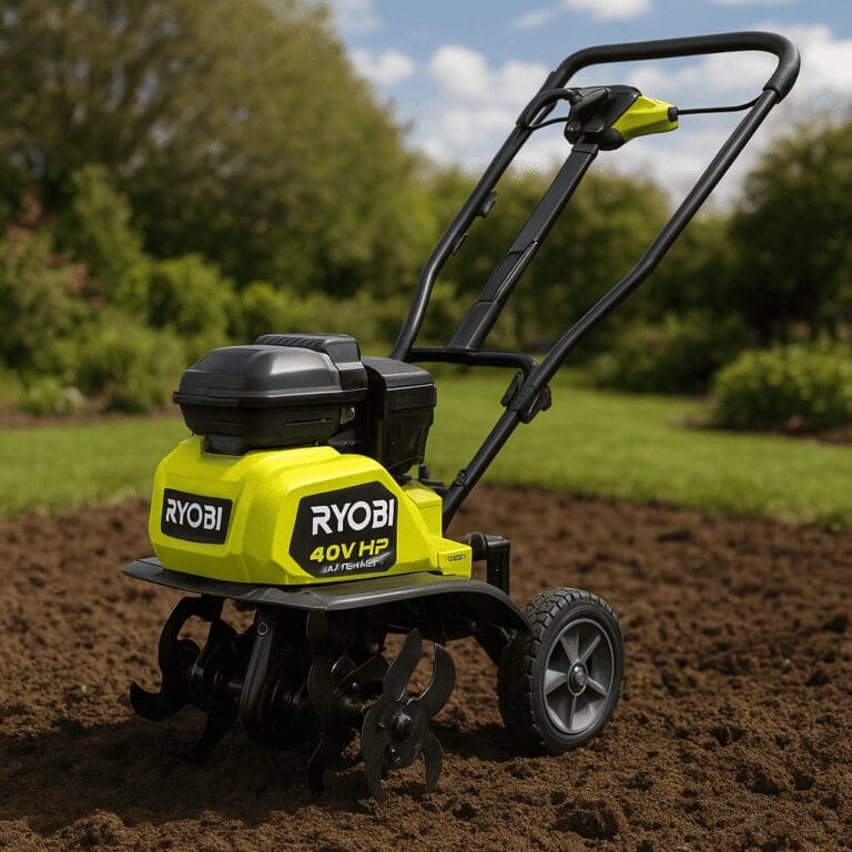 Glebogryzarka Ryobi 40V HP Brushless Front-Tine Tiller recenzja