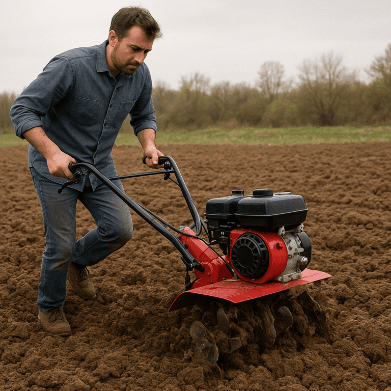 Jak używać glebogryzarki na ciężkiej, gliniastej glebie