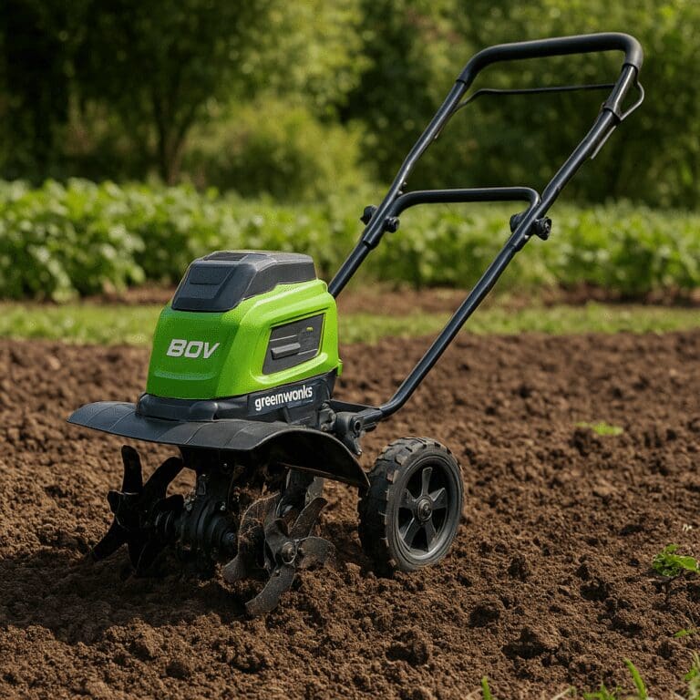 Glebogryzarka Greenworks 80V Cultivator recenzja