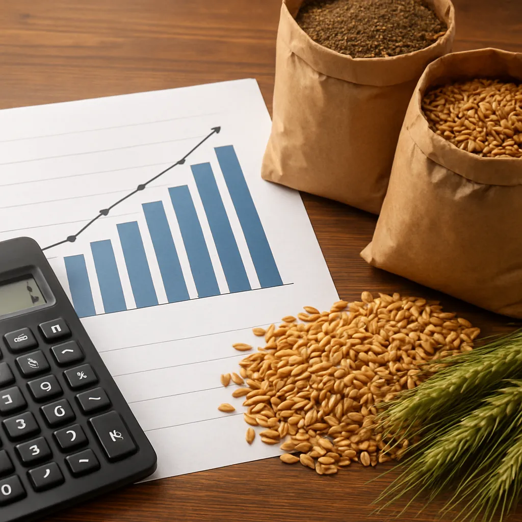 Aktualne notowania cen pasz i materiałów do uprawy pasz – wpływ kosztów na rentowność gospodarstw