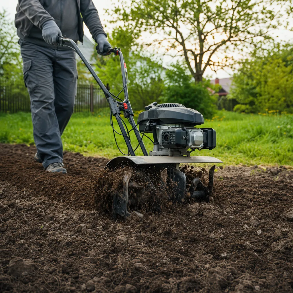 Jak przygotować trawnik glebogryzarką